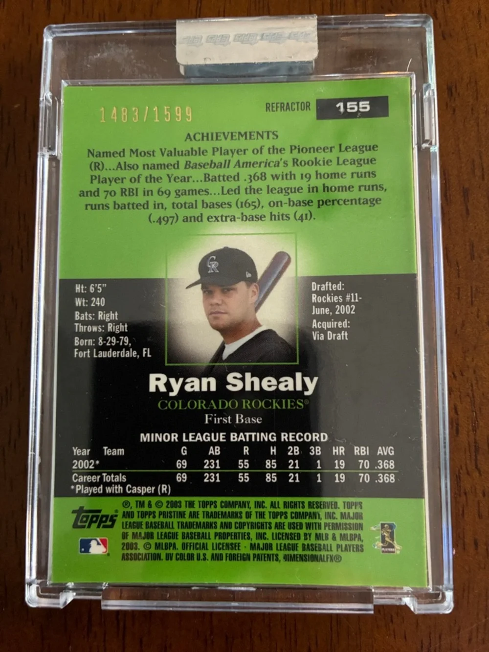 3 Topps Pristine Numbered Cards - Picture 5 of 7